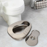 Maxbell Elderly Bedpan Sturdy Smooth Pee Container for Female Male Men Women Elderly with lid