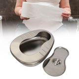 Maxbell Elderly Bedpan Sturdy Smooth Pee Container for Female Male Men Women Elderly with lid