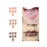 Maxbell Silicone Body Piercing Model Display Human Skin Parts for Training Beginners Light Skin