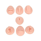 Maxbell Silicone Body Piercing Model Display Human Skin Parts for Training Beginners Light Skin