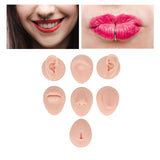 Maxbell Silicone Body Piercing Model Display Human Skin Parts for Training Beginners Light Skin