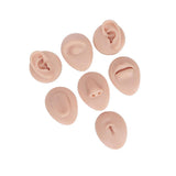 Maxbell Silicone Body Piercing Model Display Human Skin Parts for Training Beginners Universal Skin