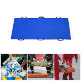 Maxbell Transfer Sheet for Elderly and Senior People Multipurpose Stair Climbing Aid 6 Handles Blue