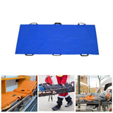 Maxbell Transfer Sheet for Elderly and Senior People Multipurpose Stair Climbing Aid 6 Handles Blue
