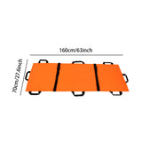 Maxbell Transfer Sheet for Elderly and Senior People Multipurpose Stair Climbing Aid 6 Handles Orange