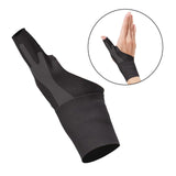 Maxbell Wrist Brace Breathable Lightweight Elastic Wrist Support Brace for Arthritis Right Black