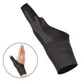 Maxbell Wrist Brace Breathable Lightweight Elastic Wrist Support Brace for Arthritis Right Black