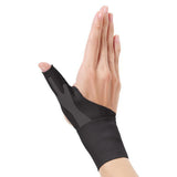 Maxbell Wrist Brace Breathable Lightweight Elastic Wrist Support Brace for Arthritis Right Black