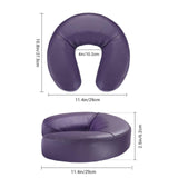 Maxbell Massage Face Cradle Face Cradle Down for Massage Chair Salon Bed Beauty Purple