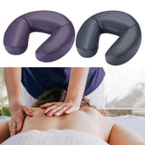 Maxbell Massage Face Cradle Face Cradle Down for Massage Chair Salon Bed Beauty Purple