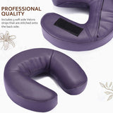 Maxbell Massage Face Cradle Face Cradle Down for Massage Chair Salon Bed Beauty Purple