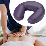 Maxbell Massage Face Cradle Face Cradle Down for Massage Chair Salon Bed Beauty Purple