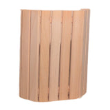 Maxbell Sauna Lamp Shade Wooden Sauna Lamp Protective Cover for Sauna Room Accessory