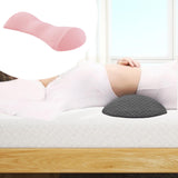 Maxbell Lumbar Support Cushion Comfortable Waist Sleep Cushion for Work Home Resting pink