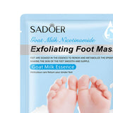 Maxbell 3 Pieces Foot Peel Mask Refreshing for Dry Foot for Women Men Gift Foot Care Goat Milk