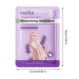 Maxbell 3x Hand Mask for Women Men for Cracked Heel Callus Gift Refreshing Hand Care Lavender