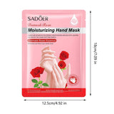 Maxbell 3x Hand Mask for Women Men for Cracked Heel Callus Gift Refreshing Hand Care Goat Milk