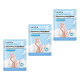 Maxbell 3x Hand Mask for Women Men for Cracked Heel Callus Gift Refreshing Hand Care Rose