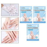 Maxbell 3x Hand Mask for Women Men for Cracked Heel Callus Gift Refreshing Hand Care Rose