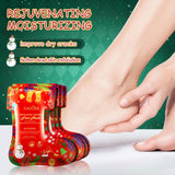 Maxbell 3Pcs Foot Mask Thanksgiving Christmas Gift for Dry Foot Foot SPA Exfoliating