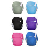 Maxbell Adult Cloth Diaper Elastic Undewears for Elderly Woman and Man Senior People Green