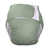Maxbell Adult Cloth Diaper Elastic Undewears for Elderly Woman and Man Senior People Green