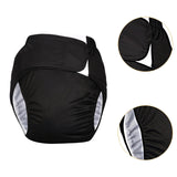 Maxbell Adult Cloth Diaper Elastic Undewears for Elderly Woman and Man Senior People Black