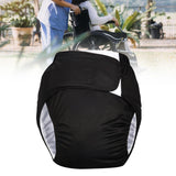 Maxbell Adult Cloth Diaper Elastic Undewears for Elderly Woman and Man Senior People Black
