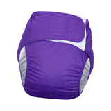 Maxbell Adult Cloth Diaper Elastic Undewears for Elderly Woman and Man Senior People Purple