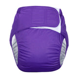 Maxbell Adult Cloth Diaper Elastic Undewears for Elderly Woman and Man Senior People Purple
