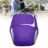 Maxbell Adult Cloth Diaper Elastic Undewears for Elderly Woman and Man Senior People Purple
