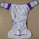 Maxbell Adult Cloth Diaper Elastic Undewears for Elderly Woman and Man Senior People Purple