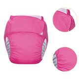 Maxbell Adult Cloth Diaper Elastic Undewears for Elderly Woman and Man Senior People Pink