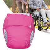 Maxbell Adult Cloth Diaper Elastic Undewears for Elderly Woman and Man Senior People Pink