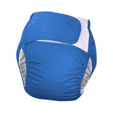 Maxbell Adult Cloth Diaper Elastic Undewears for Elderly Woman and Man Senior People Blue