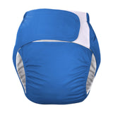 Maxbell Adult Cloth Diaper Elastic Undewears for Elderly Woman and Man Senior People Blue