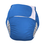 Maxbell Adult Cloth Diaper Elastic Undewears for Elderly Woman and Man Senior People Blue