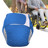 Maxbell Adult Cloth Diaper Elastic Undewears for Elderly Woman and Man Senior People Blue