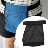 Maxbell Peritoneal Dialysis Belt Holder Protective Washable Protection Belt with Bag black