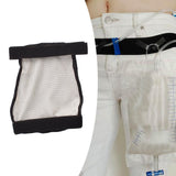 Maxbell Peritoneal Dialysis Belt Holder Protective Washable Protection Belt with Bag gray