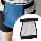 Maxbell Peritoneal Dialysis Belt Holder Protective Washable Protection Belt with Bag gray