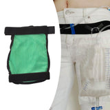 Maxbell Peritoneal Dialysis Belt Holder Protective Washable Protection Belt with Bag green