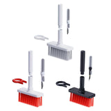 Maxbell Keyboard Dusting Brush Portable Washable Duster for Car Vent Kitchen Bedroom white