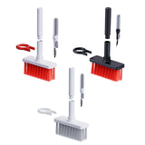 Maxbell Keyboard Dusting Brush Portable Washable Duster for Car Vent Kitchen Bedroom white