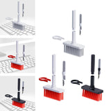 Maxbell Keyboard Dusting Brush Portable Washable Duster for Car Vent Kitchen Bedroom white