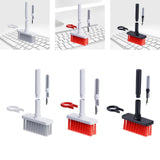 Maxbell Keyboard Dusting Brush Portable Washable Duster for Car Vent Kitchen Bedroom white