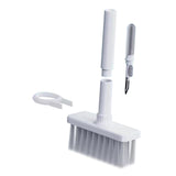 Maxbell Keyboard Dusting Brush Portable Washable Duster for Car Vent Kitchen Bedroom white