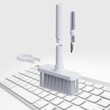 Maxbell Keyboard Dusting Brush Portable Washable Duster for Car Vent Kitchen Bedroom white