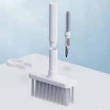 Maxbell Keyboard Dusting Brush Portable Washable Duster for Car Vent Kitchen Bedroom white