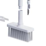 Maxbell Keyboard Dusting Brush Portable Washable Duster for Car Vent Kitchen Bedroom white